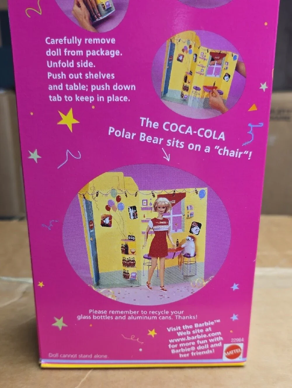 Coca Cola Barbie Party Doll 1998 Special Edition